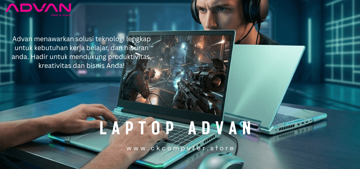 Laptop Advan dari CK Computer